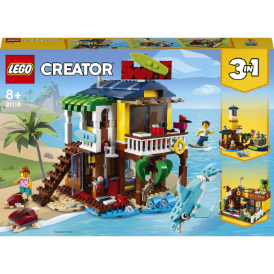 Конструктор LEGO Creator Пляжний будиночок серферів (31118) Конструктор LEGO Creator Пляжний будиночок серферів (31118)