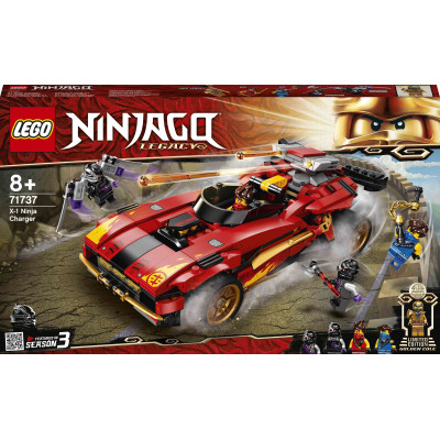 Конструктор LEGO NINJAGO Переслідувач ніндзя X-1 (71737)