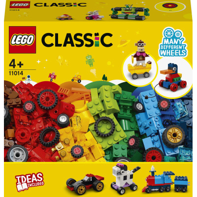 Конструктор LEGO Classic Кубики й колеса (11014) в Черкассах Конструктор LEGO Classic Кубики й колеса (11014) в Черкассах