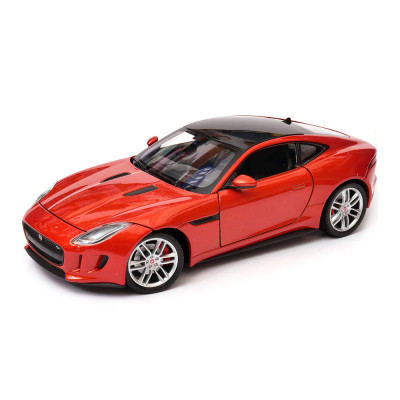 Автомодель Welly Jaguar F-Type Coupe 1:24 помаранчева (24060W/2) Автомодель Welly Jaguar F-Type Coupe 1:24 помаранчева (24060W/2)