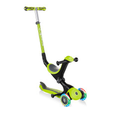 Самокат Globber Go up deluxe lights 5 в 1 зелений (646-106)