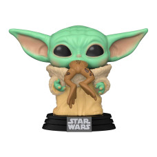 Фігурка Funko Pop Star wars Мандалорець Малюк Йода із жабою (49932) Фігурка Funko Pop Star wars Мандалорець Малюк Йода із жабою (49932)