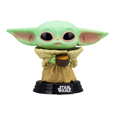 Фігурка Funko Pop Star wars Мандалорець Малюк Йода із чашкою (49933)