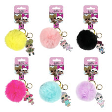 Брелок Cerda Acrilico pom-pom LOL в асортименті (CERDA-2600000564)