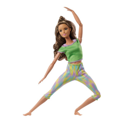 Лялька Barbie Made to move Шатенка у салатовой футболці та лосинах (GXF05) в Черкассах Лялька Barbie Made to move Шатенка у салатовой футболці та лосинах (GXF05) в Черкассах
