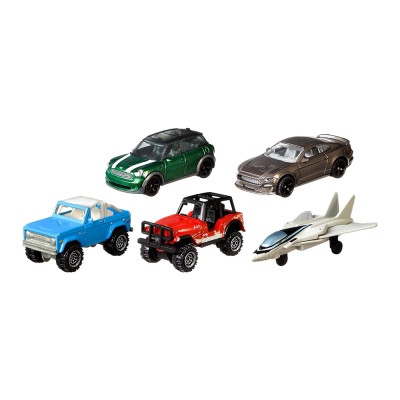 Машинки Matchbox Top gun Maverick Від зеленого Mini до винищувача 5 штук 1:64 (C1817/GPF95) Машинки Matchbox Top gun Maverick Від зеленого Mini до винищувача 5 штук 1:64 (C1817/GPF95)