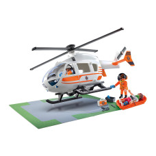 Конструктор Playmobil City life Рятувальний гелікоптер (70048)