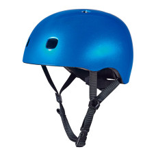 Захисний шолом Micro темно-синій металік з ліхтариком 52-56 см (AC2083BX)