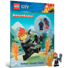 Книжка «LEGO City Вогнеборці» із колекційною мініфігуркою