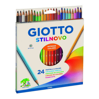 Карандаши цветные Fila Giotto Stilnovo 24 цвета (25660000)