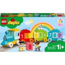 Конструктор LEGO  DUPLO Потяг із цифрами – вчимося рахувати (10954)