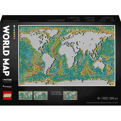 Конструктор LEGO Art Карта світу (31203) Конструктор LEGO Art Карта світу (31203)