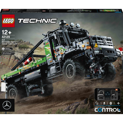Конструктор LEGO Technic Повнопривідна вантажівка для випробувань Mercedes-Benz Zetros із керуванням з додатка (42129) Конструктор LEGO Technic Повнопривідна вантажівка для випробувань Mercedes-Benz Zetros із керуванням з додатка (42129)