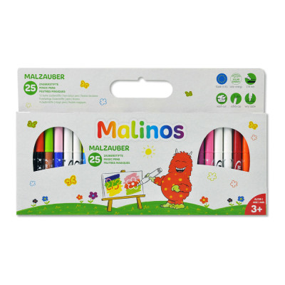Фломастери-хамелеони Malinos Malzauber 25 кольорів (MA-300029) в Чернигове