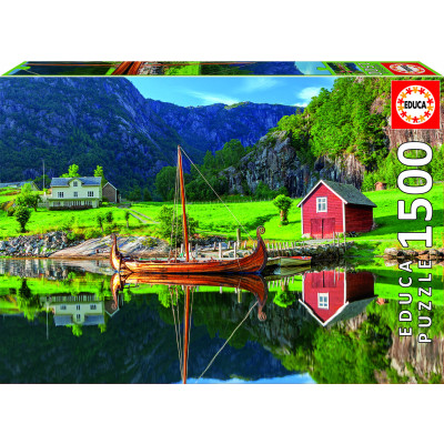Пазл Educa Корабель вікінгів 1500 деталей (18006)