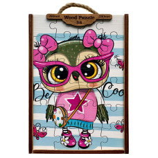 Пазл дерев'яний Tatev Совушка 36 деталей (4820231170428)