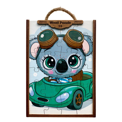 Пазл дерев'яний Tatev Коала 36 деталей (4820231170442) в Тернополе Пазл дерев'яний Tatev Коала 36 деталей (4820231170442) в Тернополе