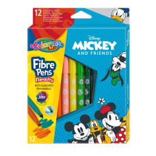 Фломастери Colorino Disney Міккі Маус 12 кольорів (89939PTR)