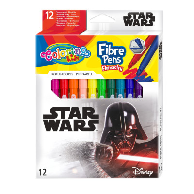 Фломастери Colorino Зоряні війни 12 кольорів (89540PTR) в Полтаве Фломастери Colorino Зоряні війни 12 кольорів (89540PTR) в Полтаве