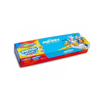 Набір гуаші Colorino Disney Міккі Маус 12 кольорів 20 мл (89878PTR) в Хмельницком