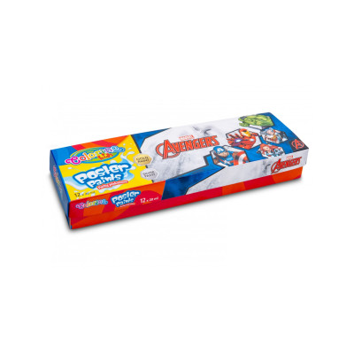 Набір гуаші Colorino Месники 12 кольорів 20 мл (91420PTR)