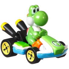 Машинка Hot Wheels Mario Kart Йоші стандартний карт (GBG25/GLP38) Машинка Hot Wheels Mario Kart Йоші стандартний карт (GBG25/GLP38)