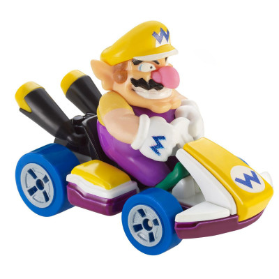 Машинка Hot Wheels Mario Kart Варіо стандартний карт (GBG25/GBG32) Машинка Hot Wheels Mario Kart Варіо стандартний карт (GBG25/GBG32)