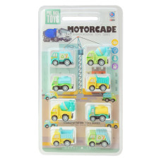Набір машинок Shantou Jinxing Motorcade Transportation toys 8 штук (278-37) Набір машинок Shantou Jinxing Motorcade Transportation toys 8 штук (278-37)