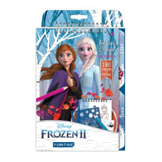 Блокнот з трафаретами Make it Real Крижане серце 2 (MR4207)