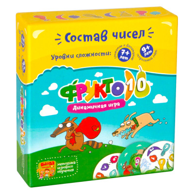 Настільно-друкована гра The Brainy Band Фрукто 10 (4820219540069)