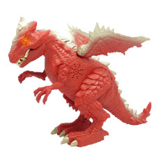 Фігурка динозавра Dragon-I Могутній Мегазавр червоний (80087/80087-1)