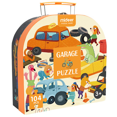 Пазл в кейсі Mideer Гараж (MD3078) Пазл в кейсі Mideer Гараж (MD3078)