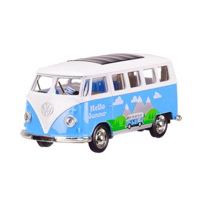 Автомодель Автопром Volkswagen T1 синій 1:38 (4333) Автомодель Автопром Volkswagen T1 синій 1:38 (4333)