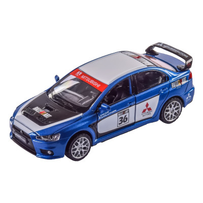Автомодель Автопром Mitsubishi Lancer Evolution синя (68410/68410-1)
