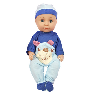 Ігровий набір Qunxing Пупс у блакитному комбінезончику (8633) в Ровном