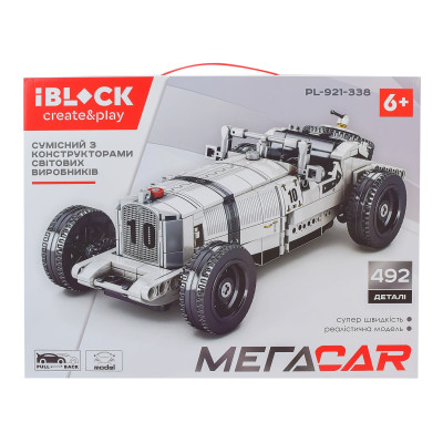 Конструктор IBLOCK Ретро автомобиль (PL-921-338) в Ровном Конструктор IBLOCK Ретро автомобиль (PL-921-338) в Ровном