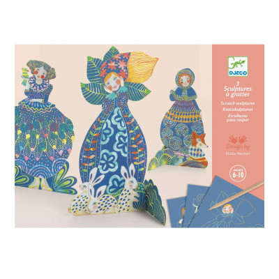 Набір для скретчингу DJECO Вишукані сукні (DJ09707) в Луцке