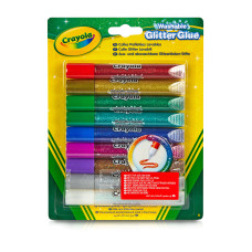 Клей з блискітками Crayola 9 шт (256361.012)