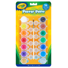Набір фарб для малювання Crayola з пензликом 14 шт (256249.012)