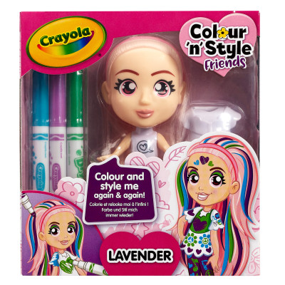 Набір для творчості Crayola Colour n Style Лаванда (918940.005)