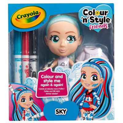 Набір для творчості Crayola Colour n Style Скай (918938.005) в Черкассах Набір для творчості Crayola Colour n Style Скай (918938.005) в Черкассах