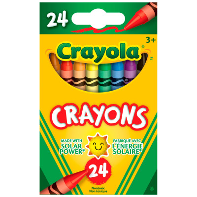 Набір воскової крейди Crayola 24 шт (256240.024) Набір воскової крейди Crayola 24 шт (256240.024)