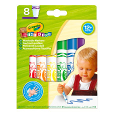 Набір фломастерів Crayola Mini kids Мої перші фломастери 8 шт (256255.112)