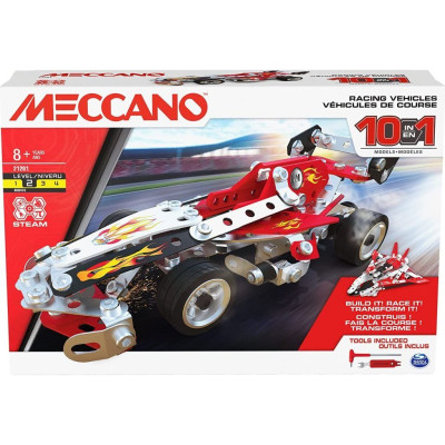 Конструктор Meccano Машинка 10 в 1 (6060104) Конструктор Meccano Машинка 10 в 1 (6060104)