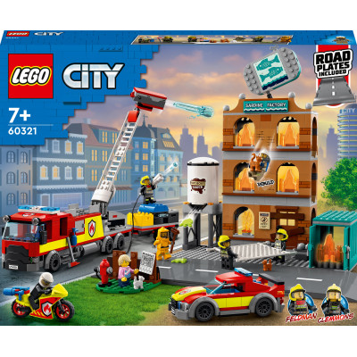 Конструктор LEGO City Пожежна бригада (60321) Конструктор LEGO City Пожежна бригада (60321)