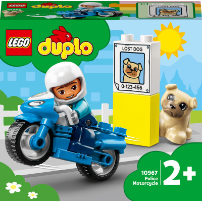 Конструктор LEGO DUPLO Реск'ю Поліцейський мотоцикл (10967) в Черкассах Конструктор LEGO DUPLO Реск'ю Поліцейський мотоцикл (10967) в Черкассах