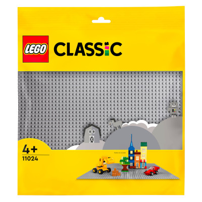 Конструктор LEGO Classic Базова пластина сірого кольору (11024)