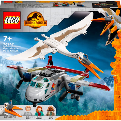 Конструктор LEGO Jurassic World Напад кетцалькоатля на літак (76947) Конструктор LEGO Jurassic World Напад кетцалькоатля на літак (76947)