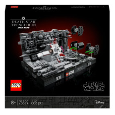 Конструктор LEGO Star Wars Діорама «Політ над Зіркою Смерті» (75329)