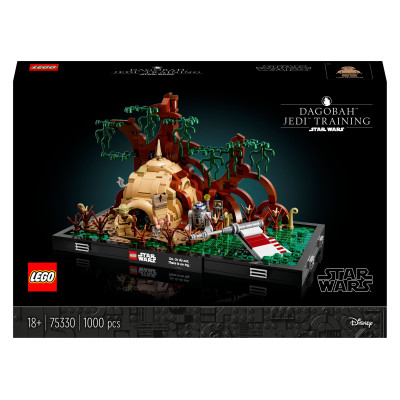 Конструктор LEGO Star Wars Діорама «Тренування Джедая на Дагобі» (75330)
